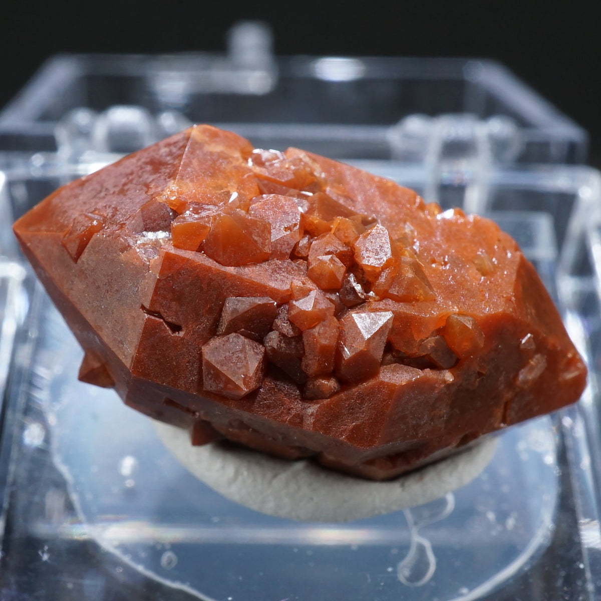 レア品　濃い赤色　キラキラ　天然石マイカストロベリークォーツ約13mm レア品 濃い赤色 キラキラ 天然石マイカストロベリークォーツ約13mm