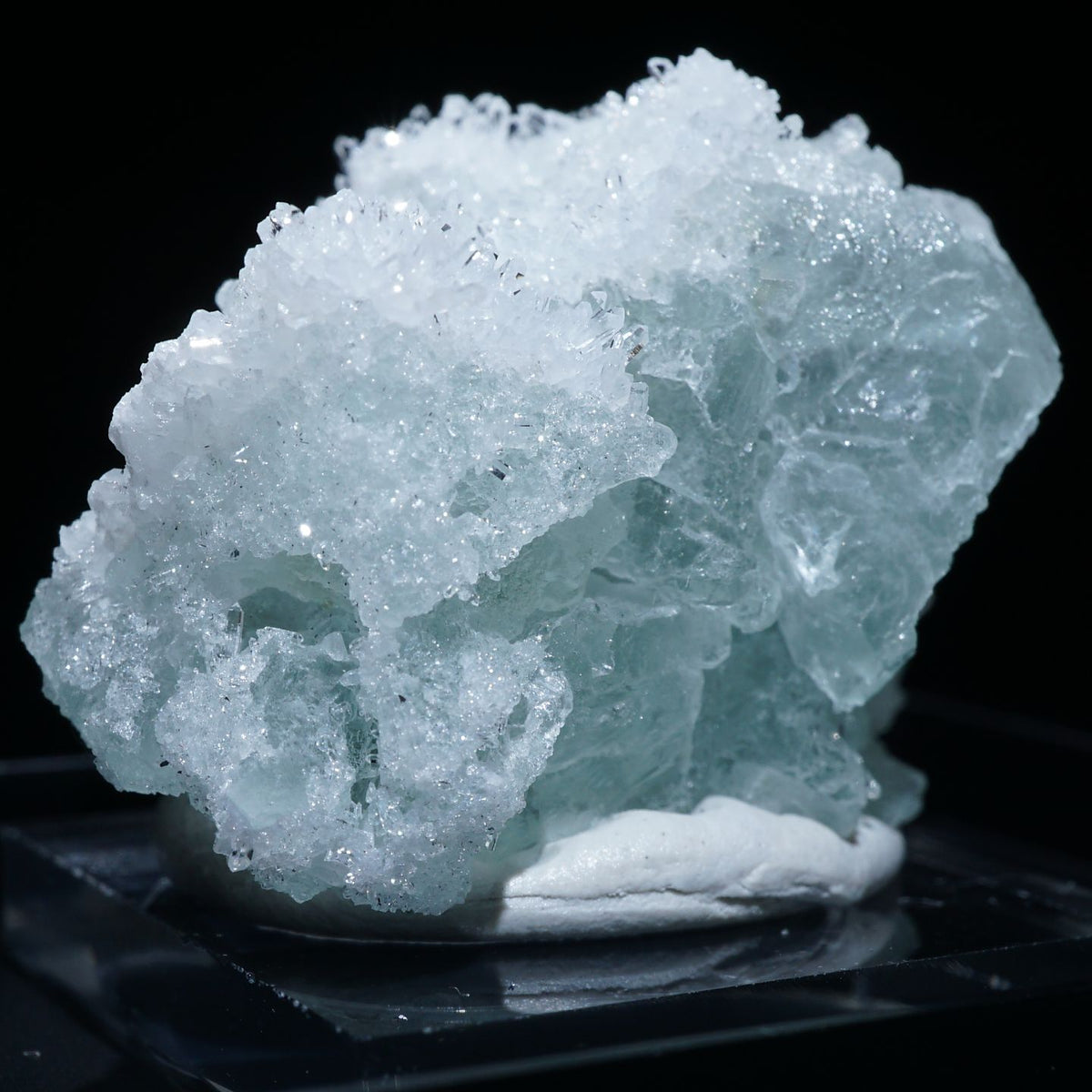 中国 ヤオガンシャン産 フローライト・水晶|ハッピーギフト – 天然石