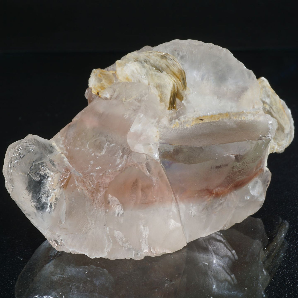 パキスタン産 Triplite トリプライト 白雲母 共生標本 パキスタン産 Triplite トリプライト 白雲母 共生標本