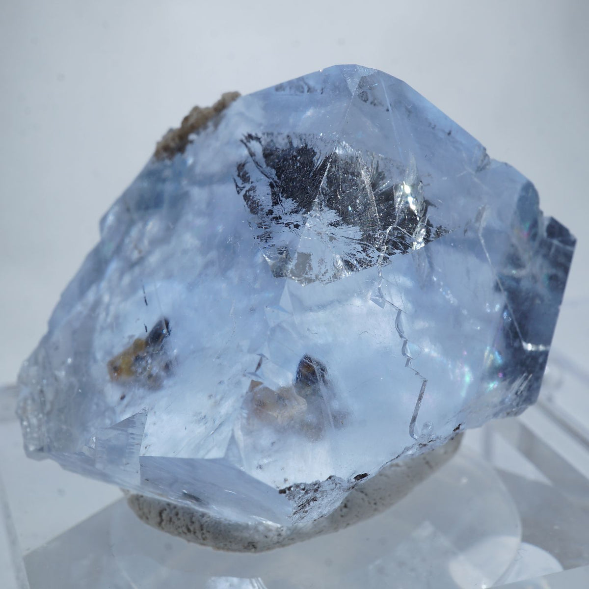 イリノイ州 Cave in Rock産 蛍光八面体フローライト 約6g |ハッピー