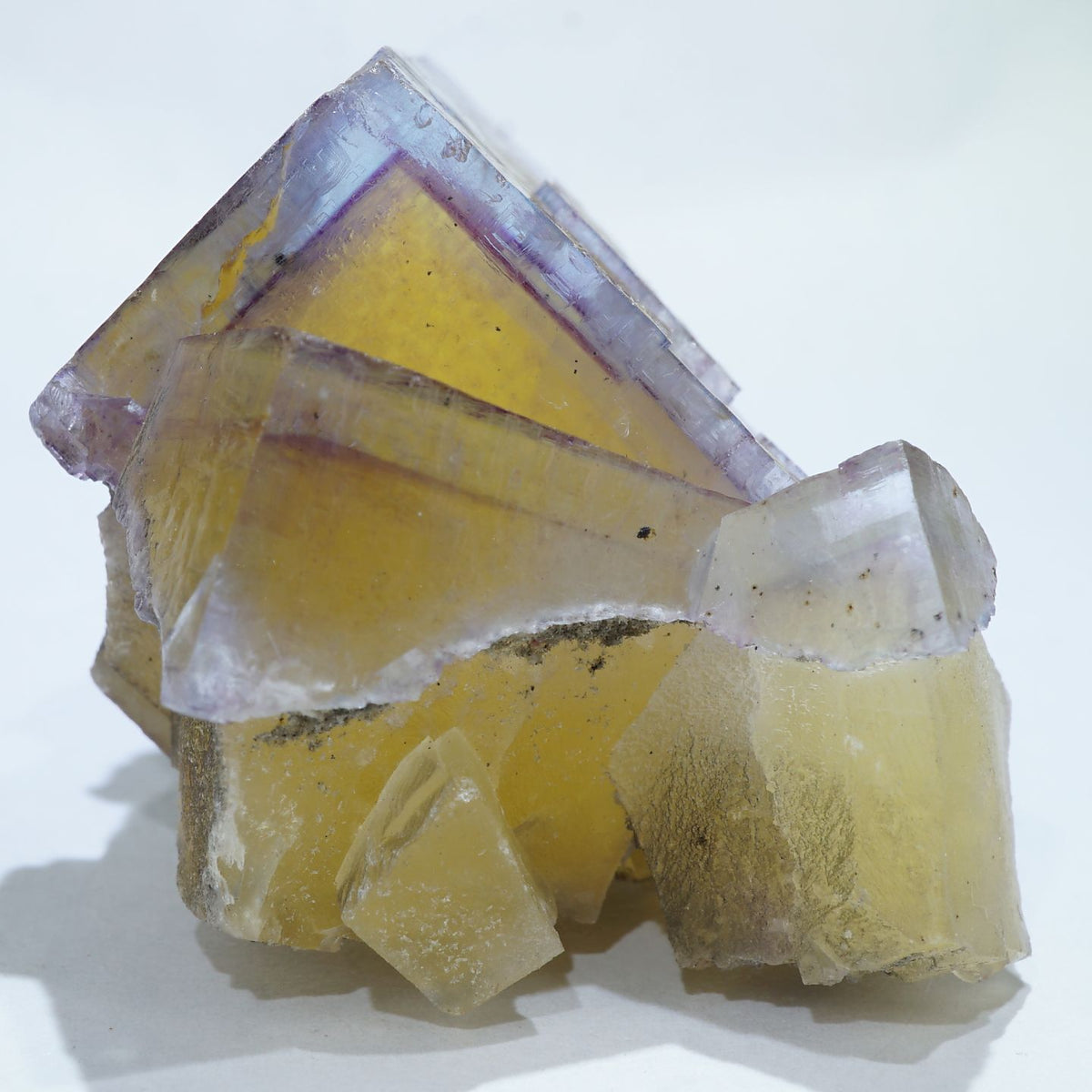 イリノイフローライト　蛍石八面体　イリノイ州産　鉱物標本 イリノイ州 Cave in Rock産 蛍光八面体フローライト 約6g |ハッピー