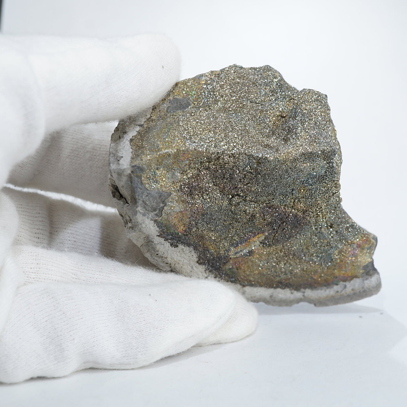 ロシア産 レインボーパイライト (黄鉄鉱） – 天然石ハッピーギフト