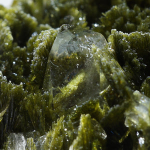 スペイン産　Clinozoisite・Quartz