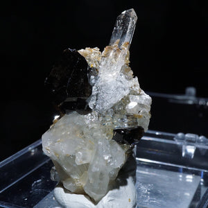 ポルトガル産 錫石・水晶・モスコバイト