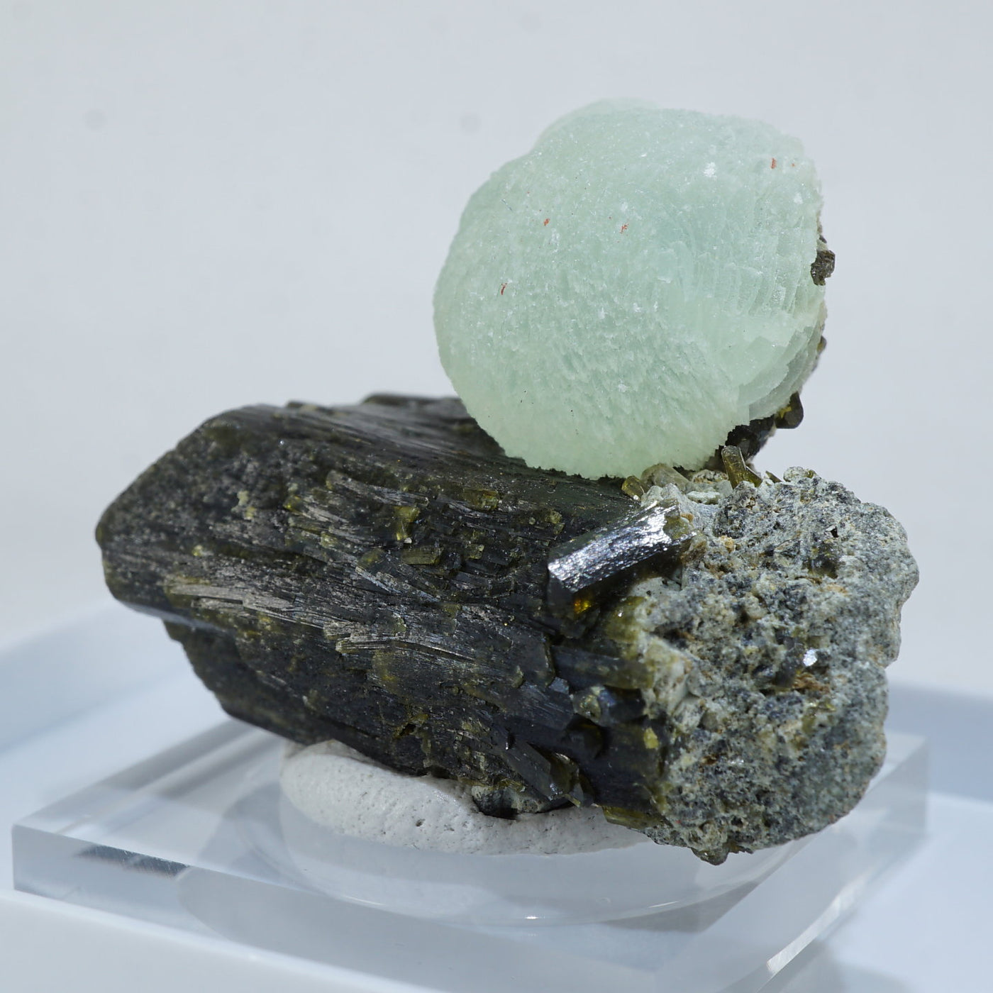 ★特選一石★エピドート入り♢【オーストラリア産♢天然プレナイトさざれ】❤️ マリ共和国産 プレナイト ・エピドート – 天然石ハッピーギフト