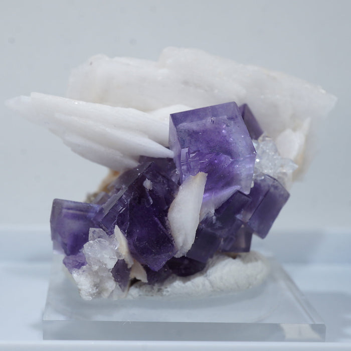 スペイン ベルベス産 フローライト・バライト・水晶