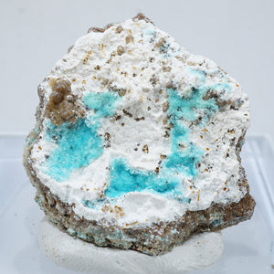イギリス産 Aurichalcite (水亜鉛銅鉱)
