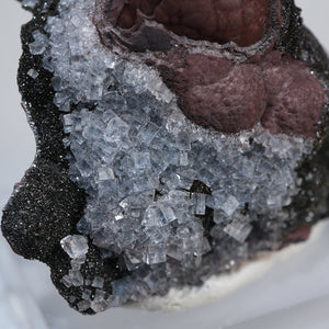 イギリス Florence(フローレンス)Mine産 フローライト on ヘマタイト