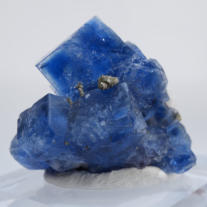 イギリス Cornwall産 フローライト・水晶(1790年代採掘品)