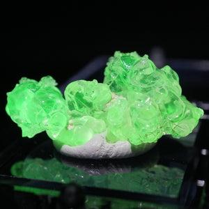 【セール中】鉱物標本　水飛沫のハイアライトオパール（強蛍光）　ミニチュアサイズ ハイアライト – 天然石ハッピーギフト