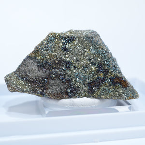 ロシア産 レインボーパイライト (黄鉄鉱）