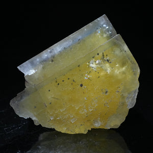 イリノイ州 Annabel Lee Mine産 オイル入りフローライト