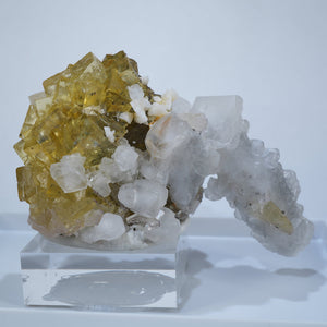 スペイン モスコーナ鉱山産 フローライト・カルサイト・ドロマイト