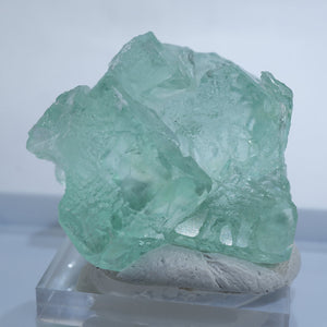 中国 湖南省 シャンファーリン産 グリーンフローライト – 天然石