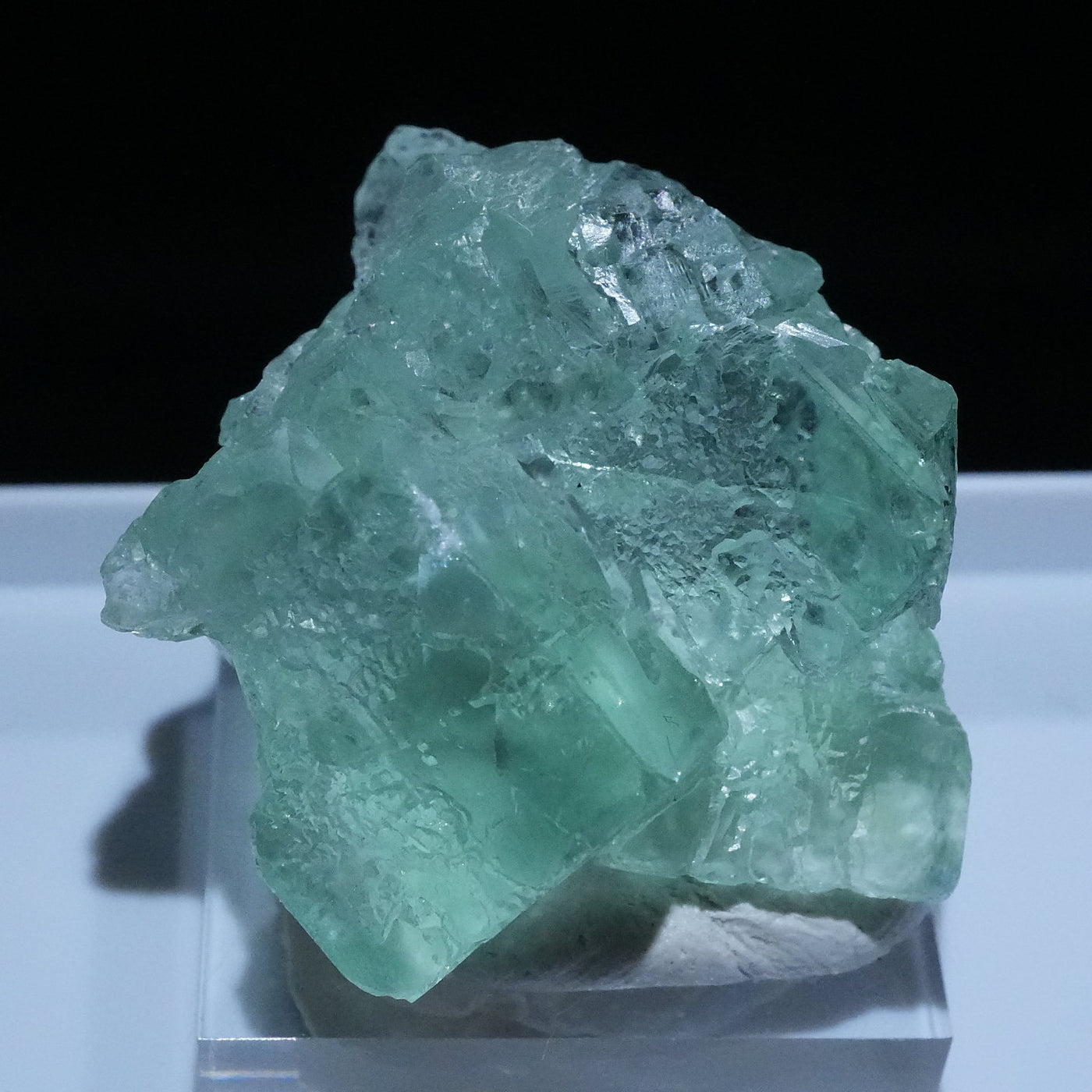中国 湖南省 シャンファーリン産 グリーンフローライト – 天然石