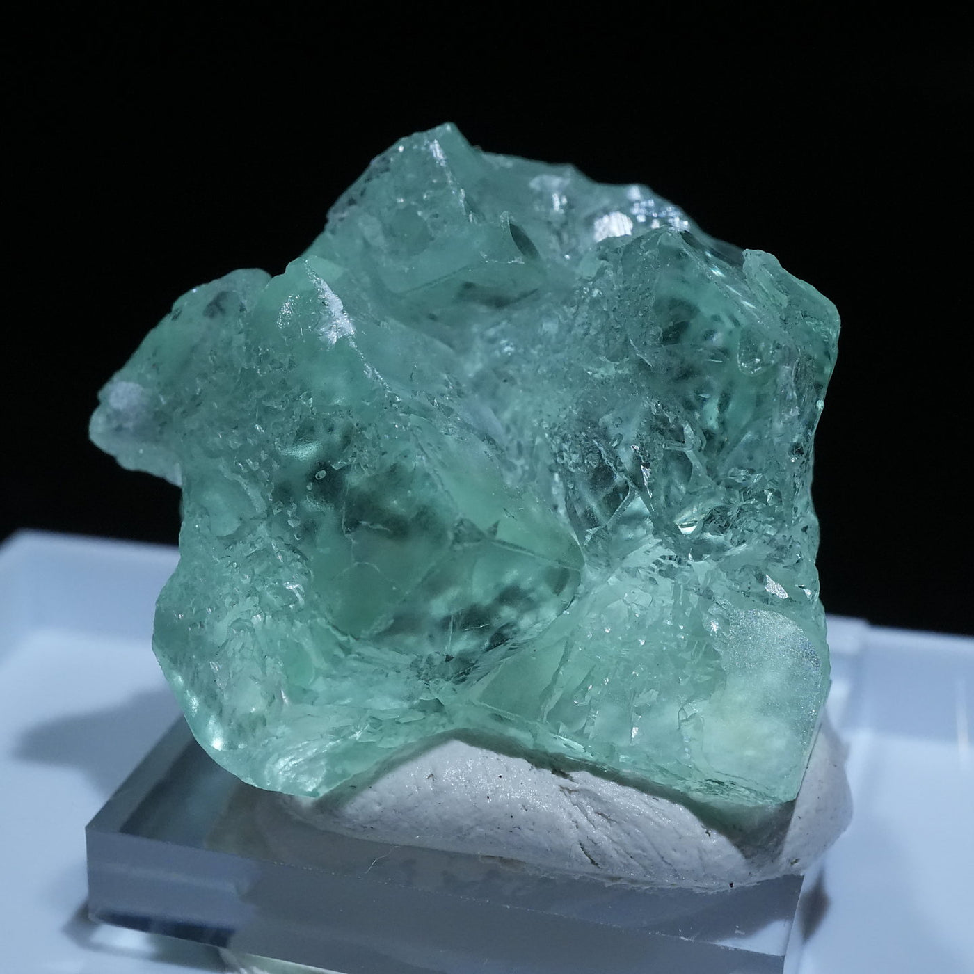 中国 湖南省 シャンファーリン産 グリーンフローライト – 天然石