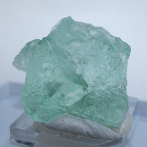 中国 湖南省 シャンファーリン産 グリーンフローライト – 天然石