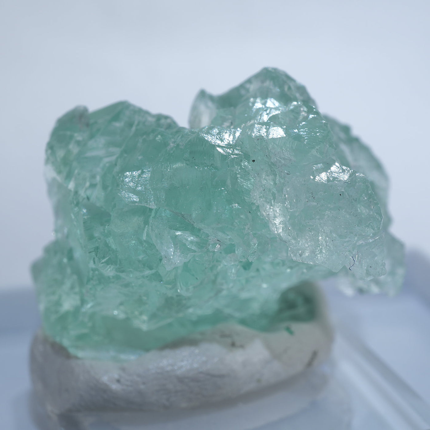 中国 湖南省 シャンファーリン産 グリーンフローライト – 天然石