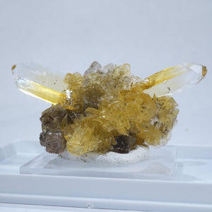 《蛍光》ペルー産 Gypsum・Halite