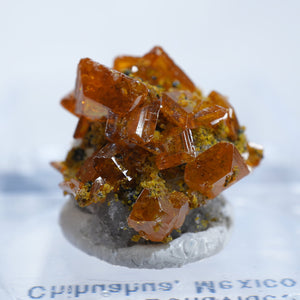 メキシコ産 Wulfenite・Quartz・Mimetite
