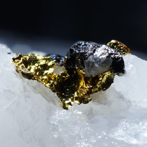 Canada産 自然金・水晶