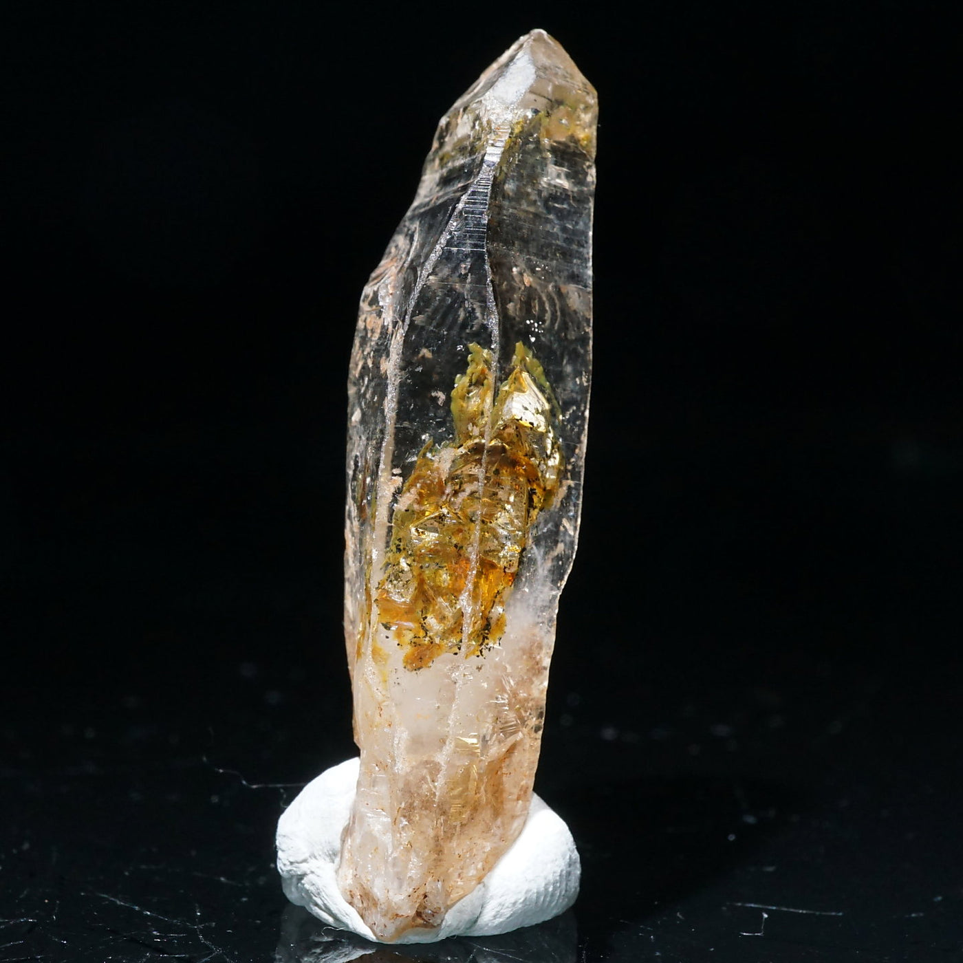 マダガスカル産 蛍光オイル入り水晶 – 天然石ハッピーギフト