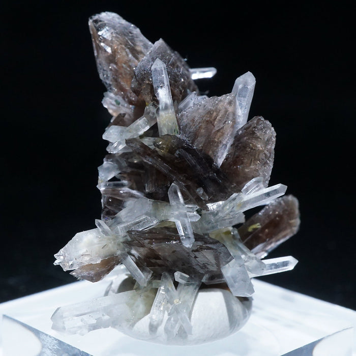 ペルー産 斧石Axinite(Mn)・Quartz・Epidote