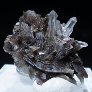 ペルー産 斧石Axinite(Mn)・Quartz