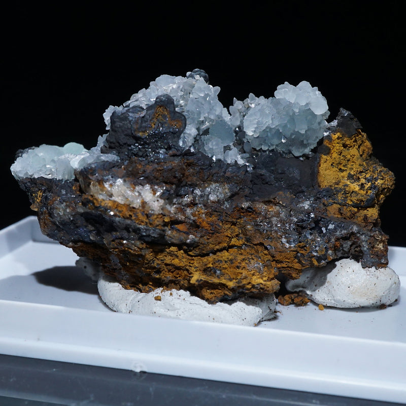 (25809) メキシコ産 スミソナイト 菱亜鉛鉱 鉱物標本 原石 メキシコ産 スミソナイト(菱亜鉛鉱) – 天然石ハッピーギフト