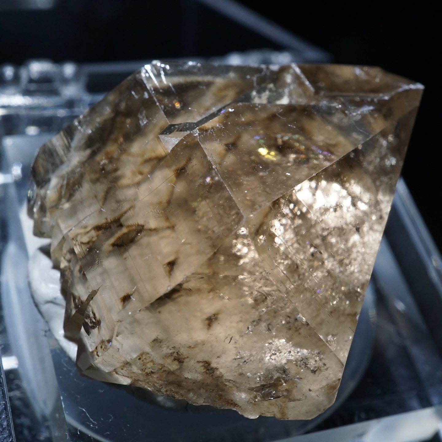 アルプス水晶(スイス産・スモーキークォーツ) 約45g|ハッピーギフト