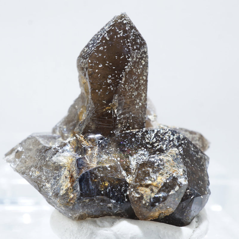 最新産出！ 岐阜県中津川市蛭川田原産 モリオンに近いスモーキークォーツ03 最新産出！ 岐阜県中津川市蛭川田原産 モリオンに近いスモーキー