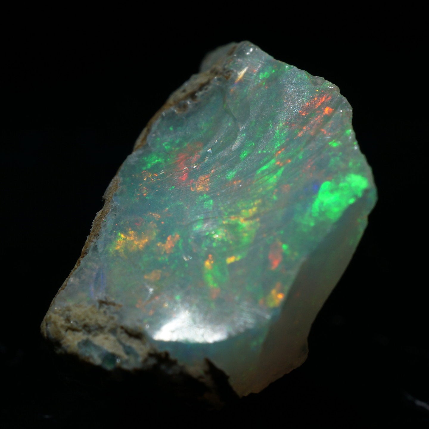エチオピア産 天然オパール 約 0.8 g原石