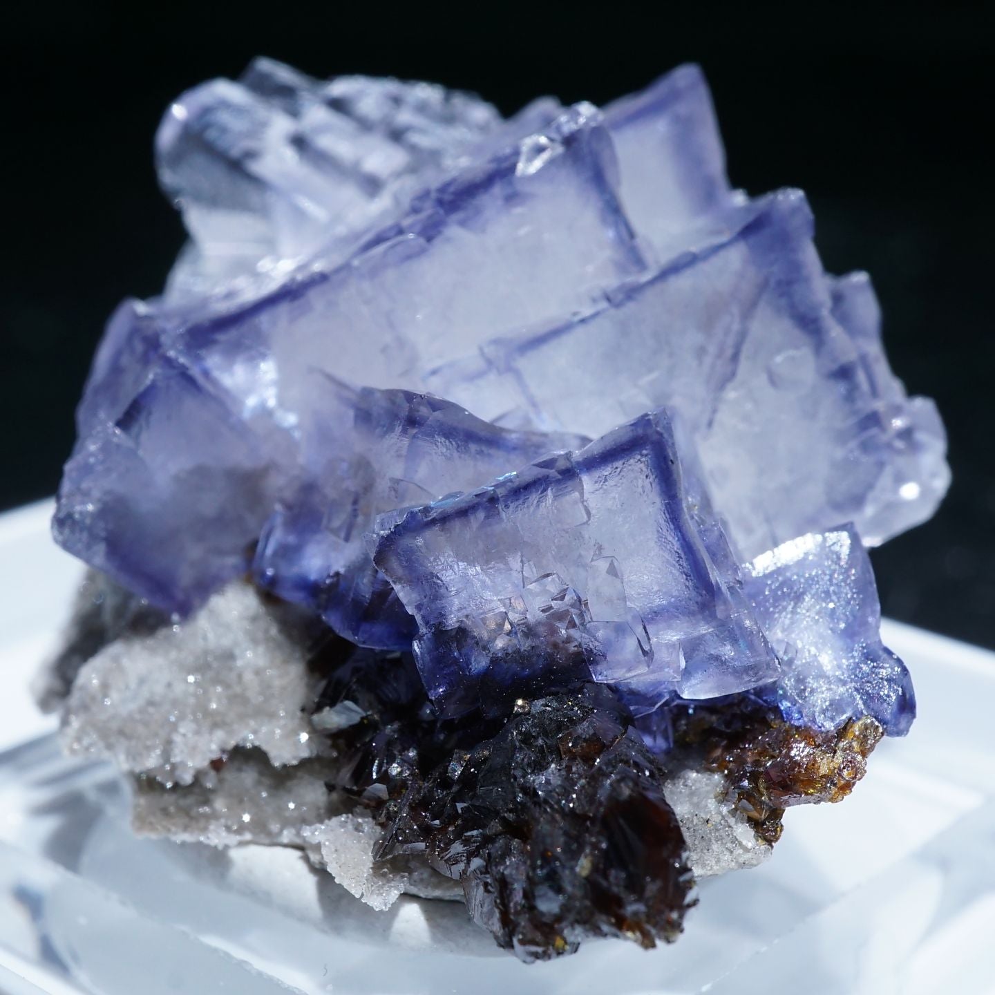 テネシー州 Gordonsville Mine産 フローライト・スファレライト