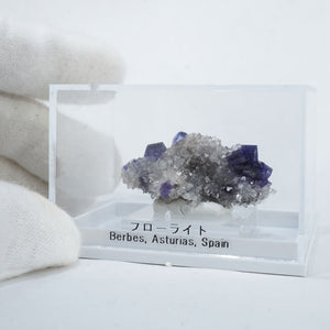 スペイン ベルベス産 フローライト・水晶
