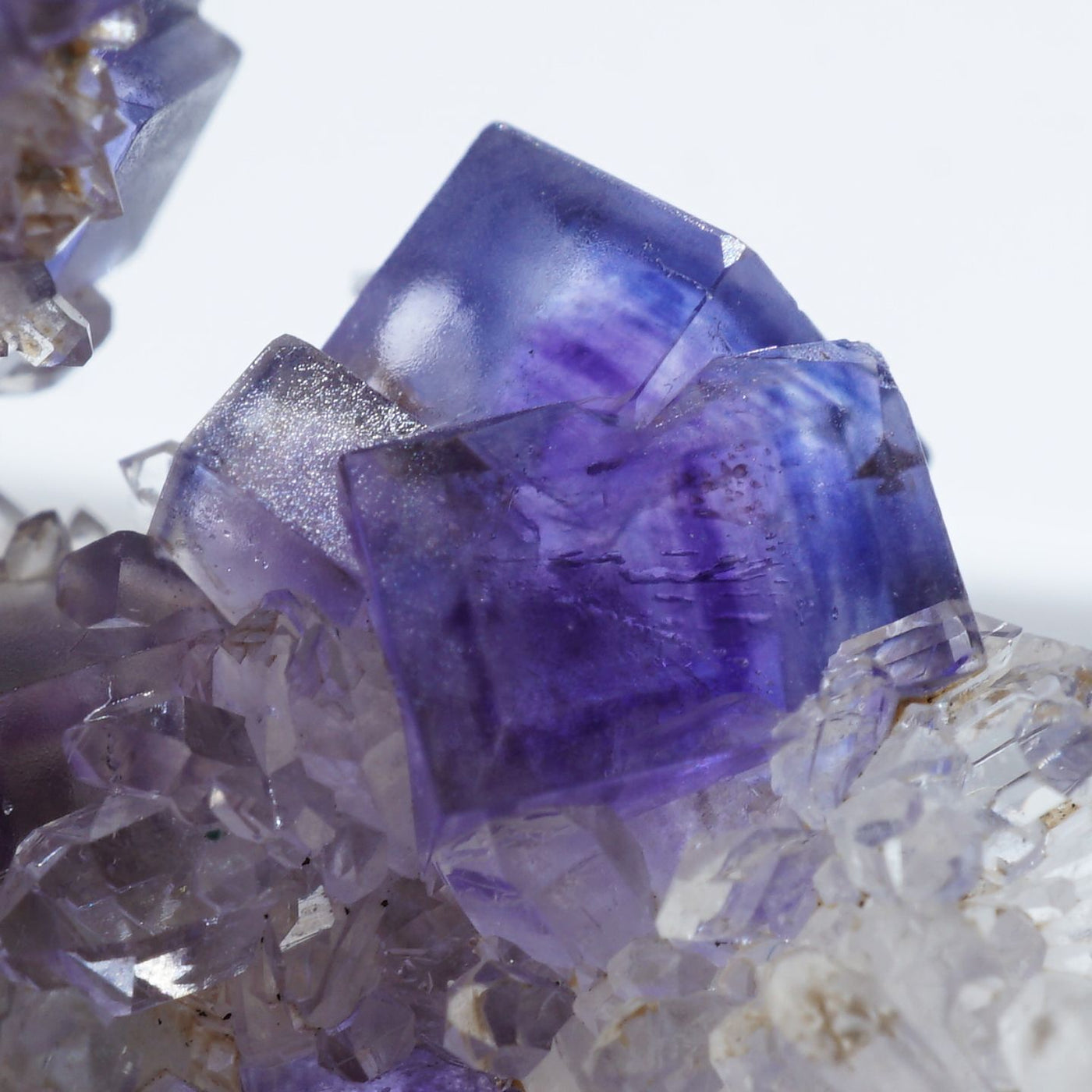 スペイン ベルベス産 フローライト・水晶 – 天然石ハッピーギフト