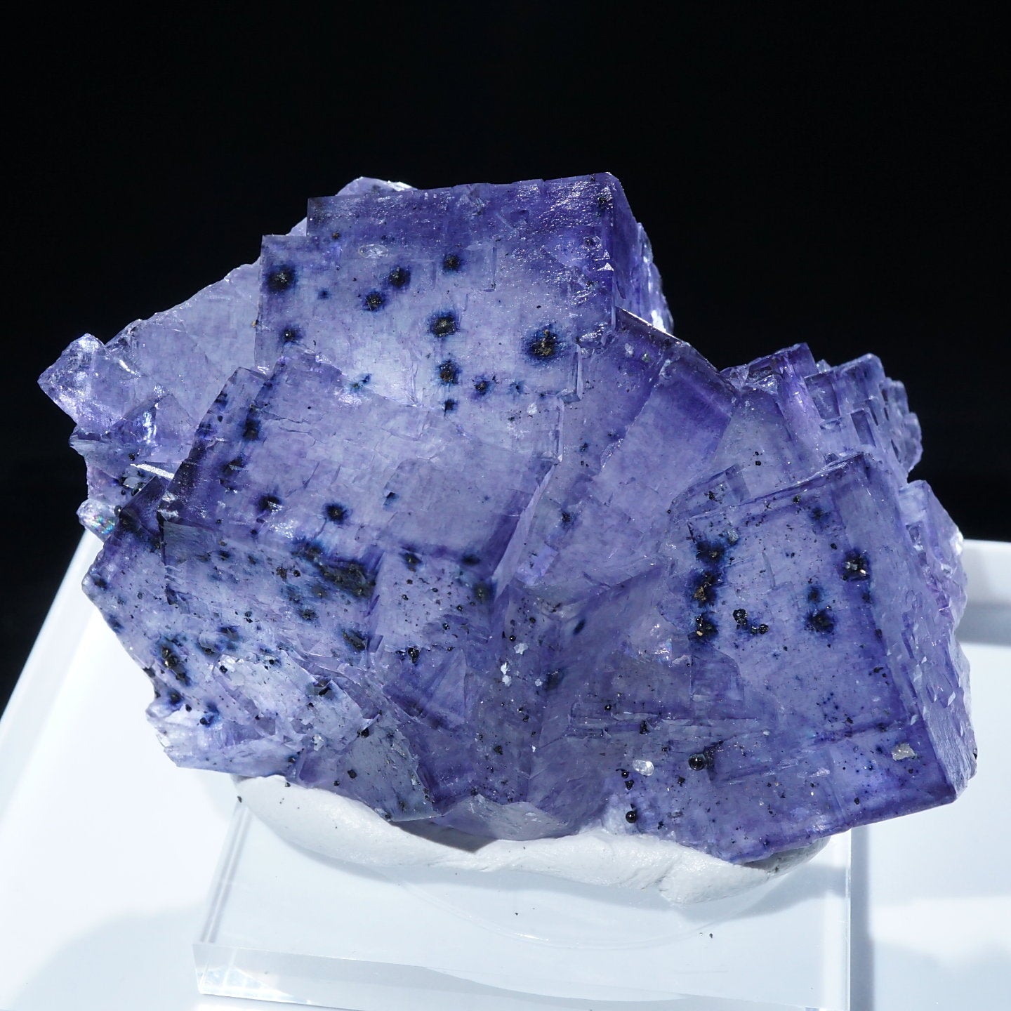 フローライト【テネシー州・エルムウッド】60ｇ テネシー州 エルムウッド鉱山産 フローライト・スファレライト