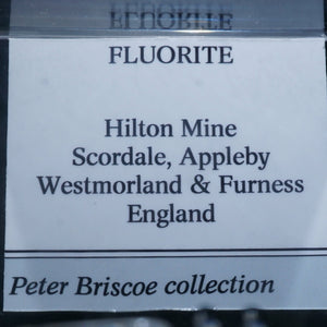 イギリス Hilton Mine産 フローライト