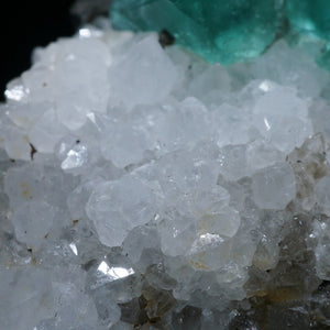 イギリス ロジャリー鉱山産 フローライト・方鉛鉱・水晶