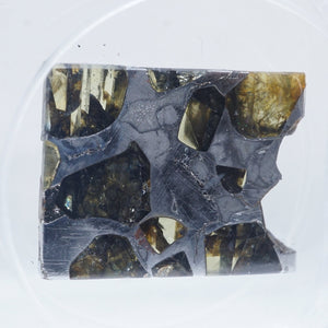 ロシア産 パラサイト隕石(Seymchan）約2.9ｇ