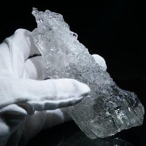 アイスクリスタル パキスタン シガール産 アイスクリスタル エッチドクォーツ 蝕像水晶
