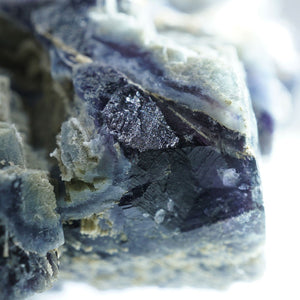 内モンゴル産 Fluorite Included Hedenbergite