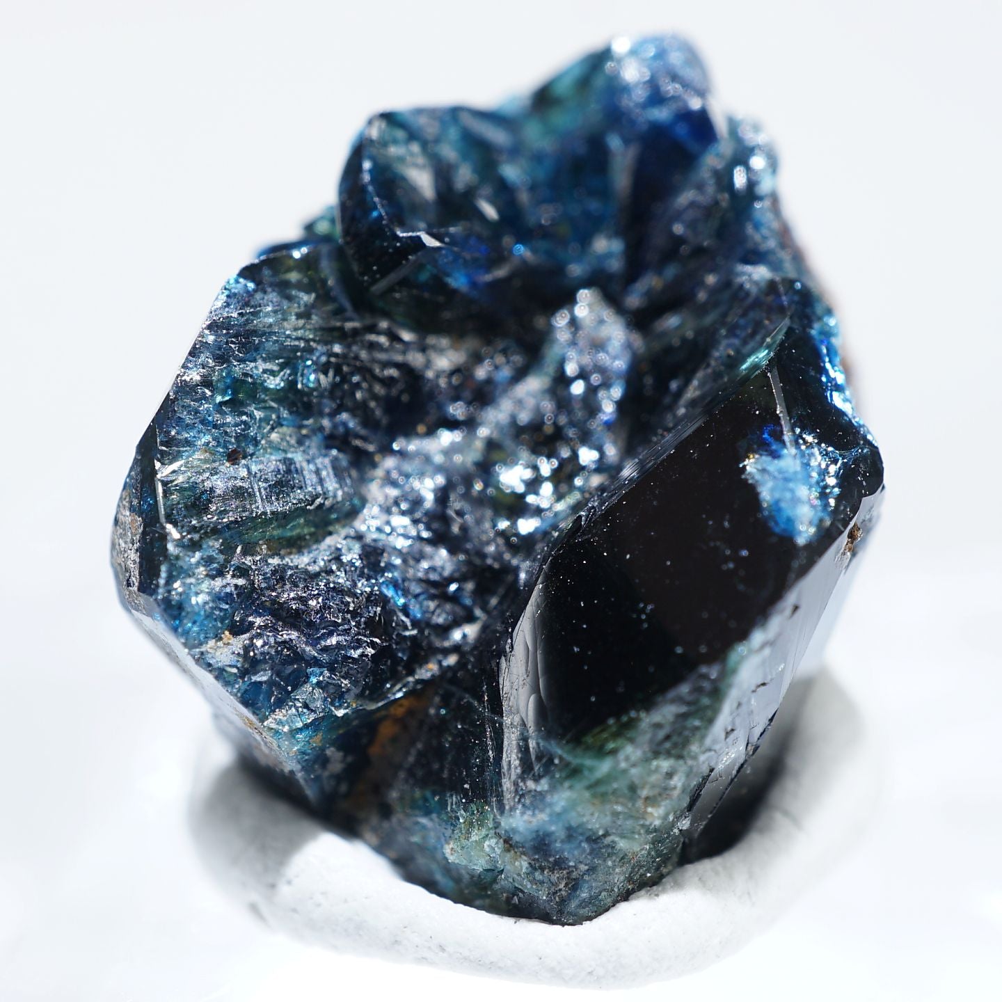 カナダ ユーコン ラズライト D-329 天然石 原石 鉱物 標本 鉱石 天藍石 - その他