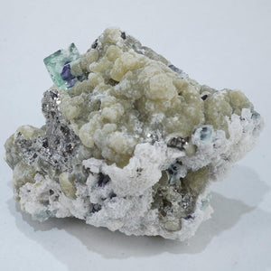 中国 内モンゴル産 フローライト・硫砒鉄鉱