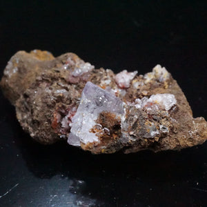 《赤色に蛍光》メキシコ Ojuela Mine産 フローライト