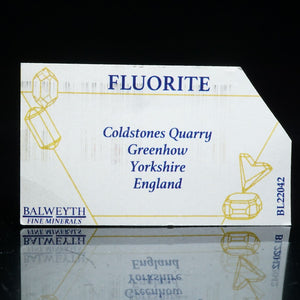 イギリス Coldstones Quarry産 フローライト