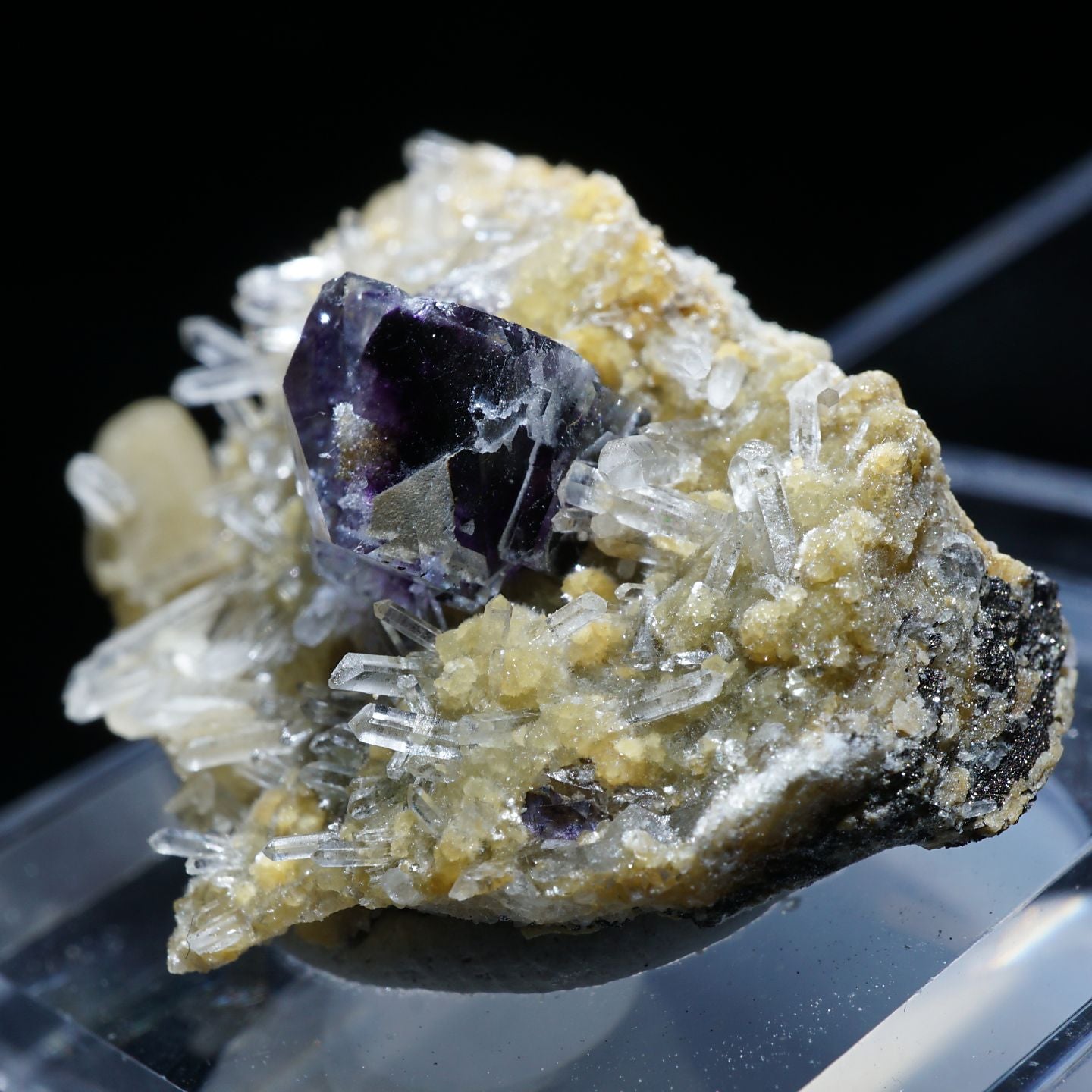 高い品質 内モンゴル フローライト 鉱物 標本 原石 - インテリア小物